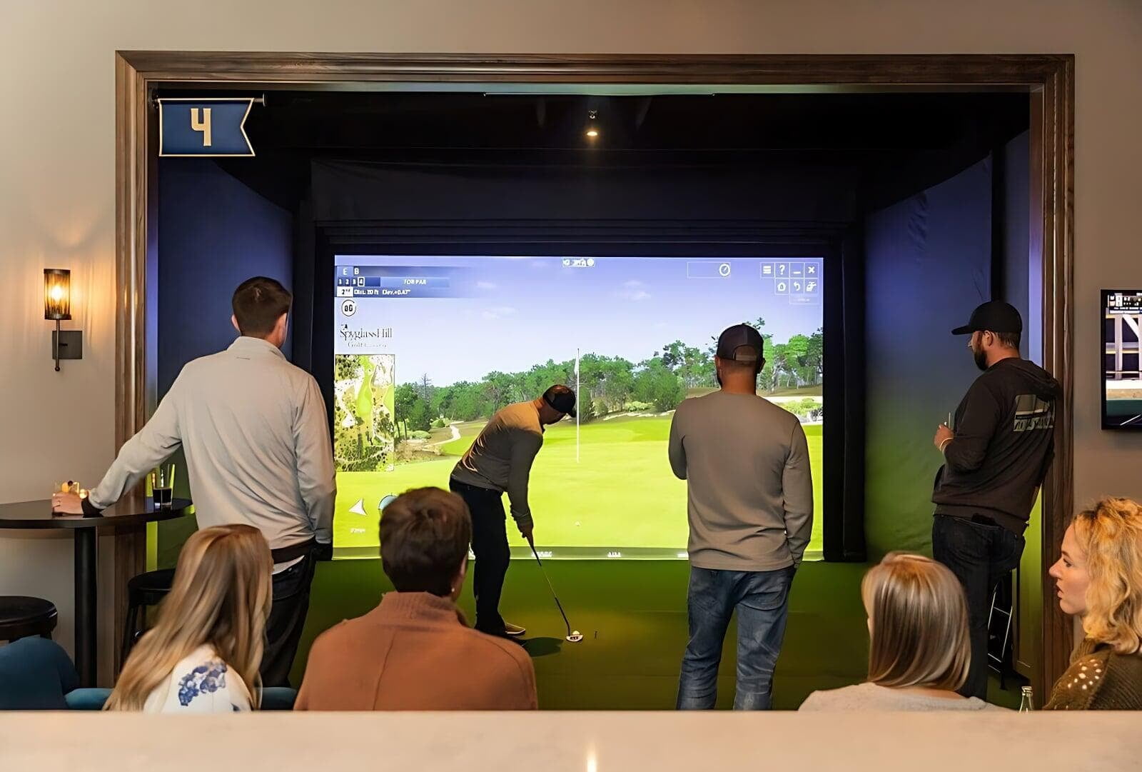 aboutGOLF indoor golf simulator platform